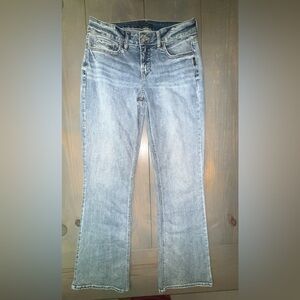 Silver Jeans Suki Bootcut Denim Size Waist 31 Length 33